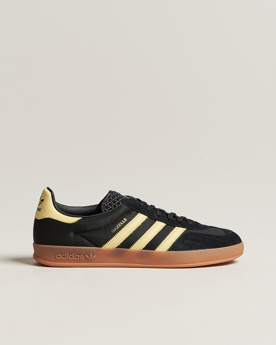 Herre |  | adidas Originals | Gazelle Sneaker Black/Yellow