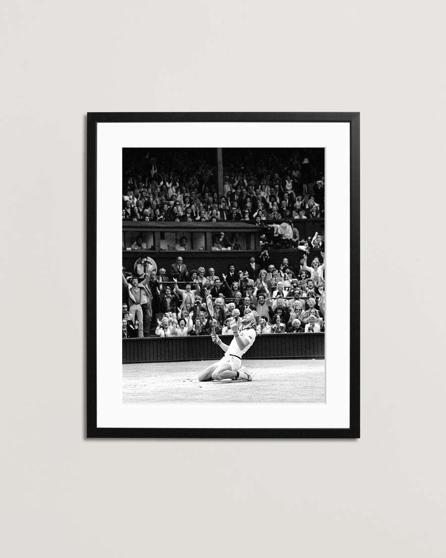Herre | Bilder | Sonic Editions | Framed Borg's 5th Wimbledon Title, 1980