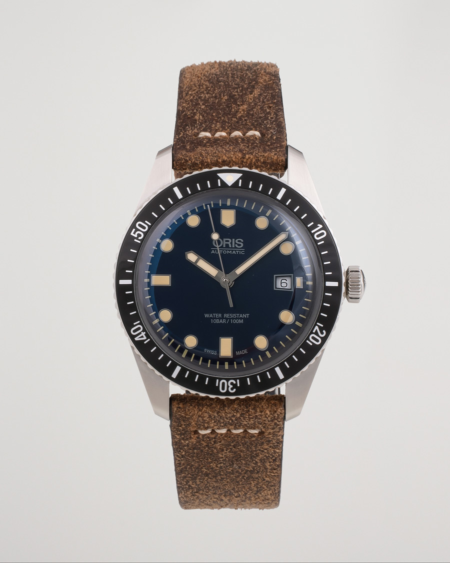 Herre | Oris Pre-Owned Divers Sixty-Five Steel Blue | Oris Pre-Owned | Divers Sixty-Five Steel Blue