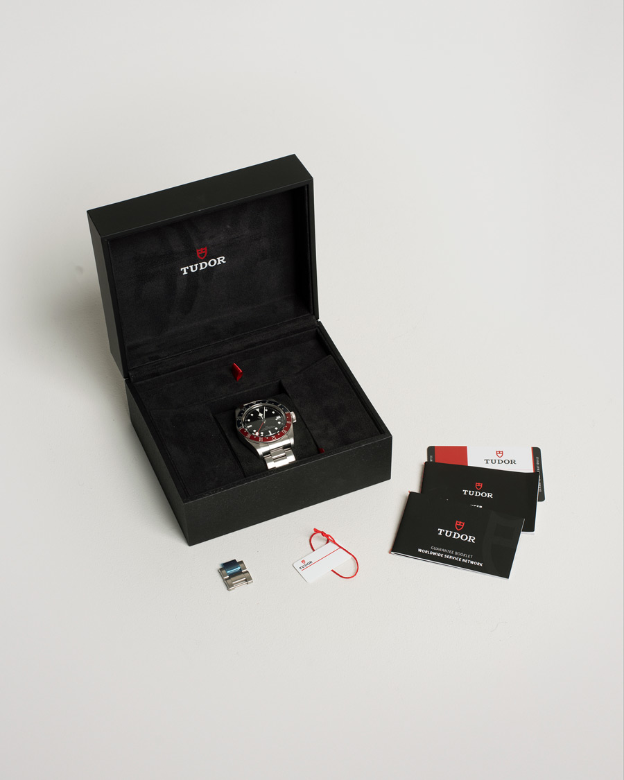Herre | Tudor Pre-Owned Black Bay GMT 79830 RB Steel Black | Tudor Pre-Owned | Black Bay GMT 79830 RB Steel Black