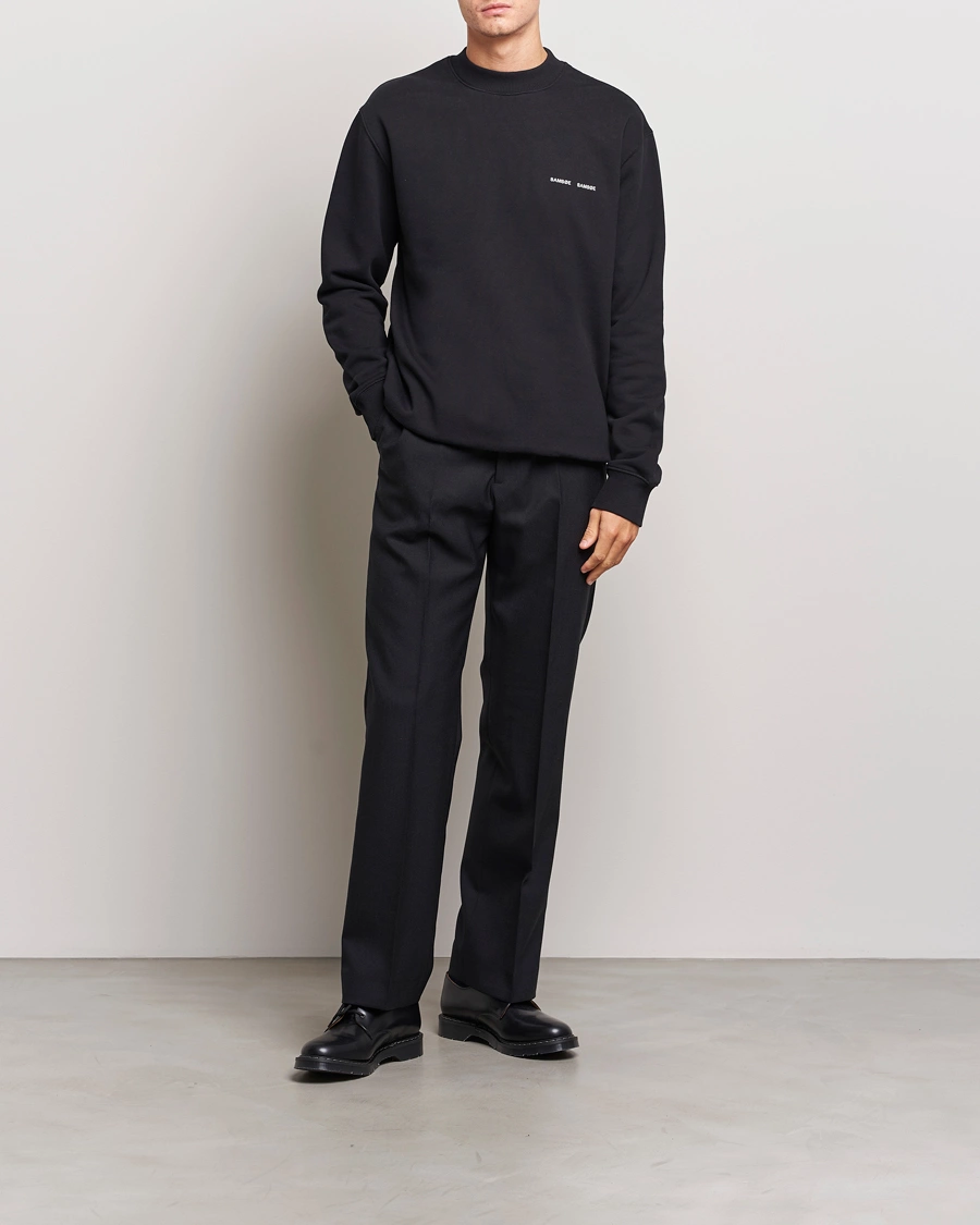 Herre | Gensere | Samsøe Samsøe | Norsbro Crew Neck Sweatshirt Black