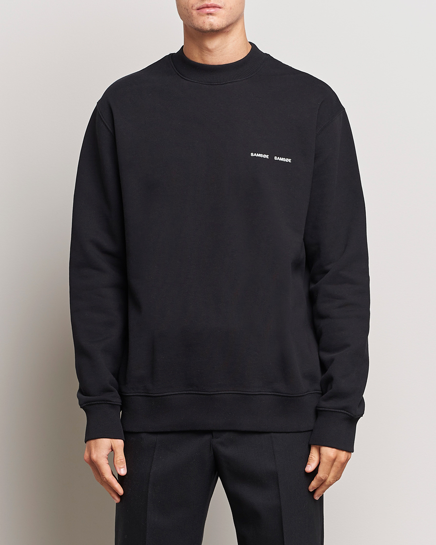 Herre | Sweatshirts | Samsøe Samsøe | Norsbro Crew Neck Sweatshirt Black