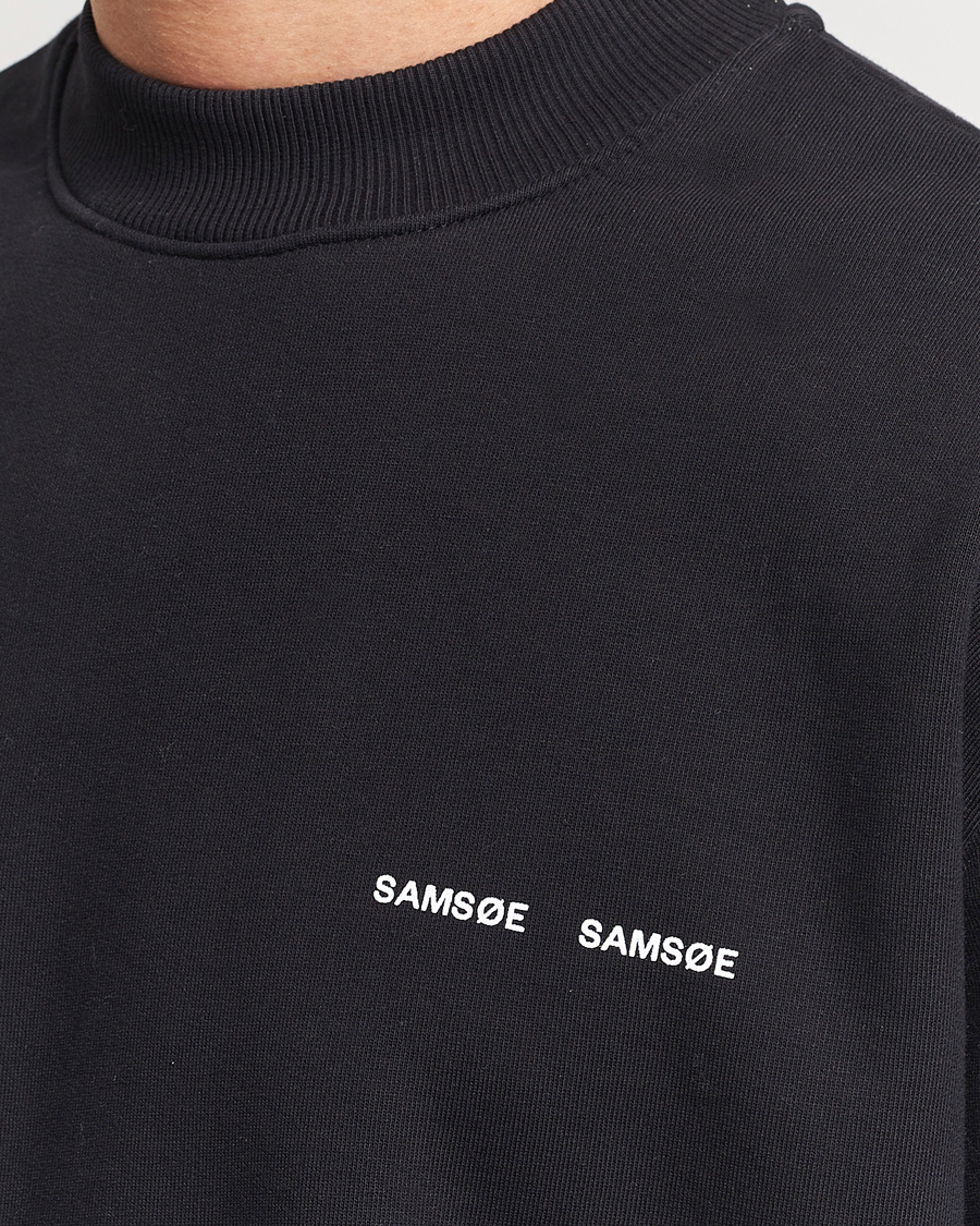 Herre | Gensere | Samsøe Samsøe | Norsbro Crew Neck Sweatshirt Black