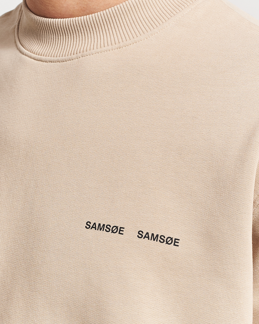 Herre | Gensere | Samsøe Samsøe | Norsbro Crew Neck Sweatshirt Pure Cashmere