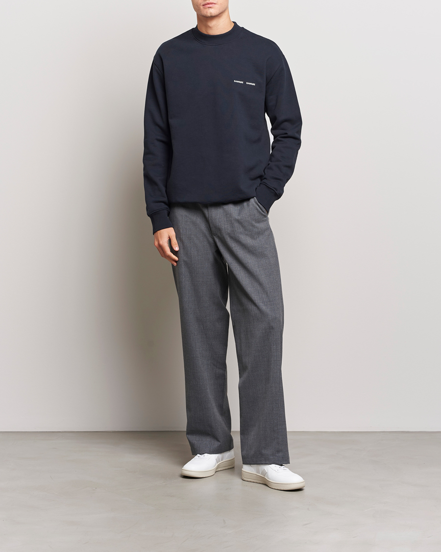 Herre | Gensere | Samsøe Samsøe | Norsbro Crew Neck Sweatshirt Sky Captian