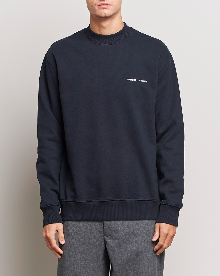 Herre | Contemporary Creators | Samsøe Samsøe | Norsbro Crew Neck Sweatshirt Sky Captian