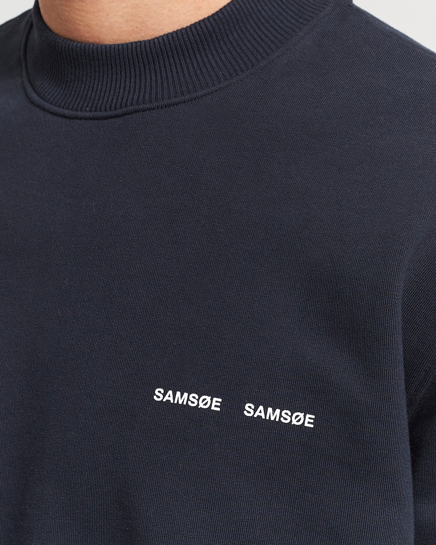 Herre | Gensere | Samsøe & Samsøe | Norsbro Crew Neck Sweatshirt Sky Captian