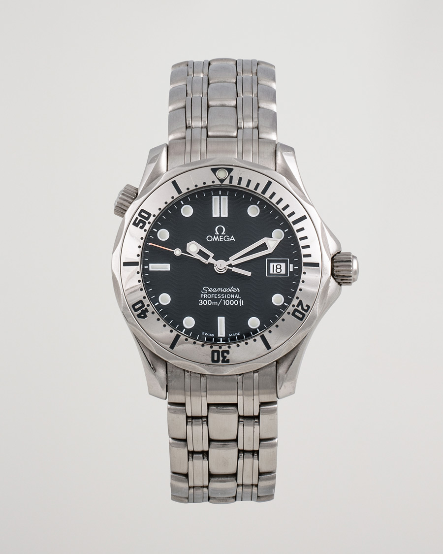 Herre | Omega Pre-Owned Seamaster Diver 300 M Steel Blue | Omega Pre-Owned | Seamaster Diver 300 M Steel Blue