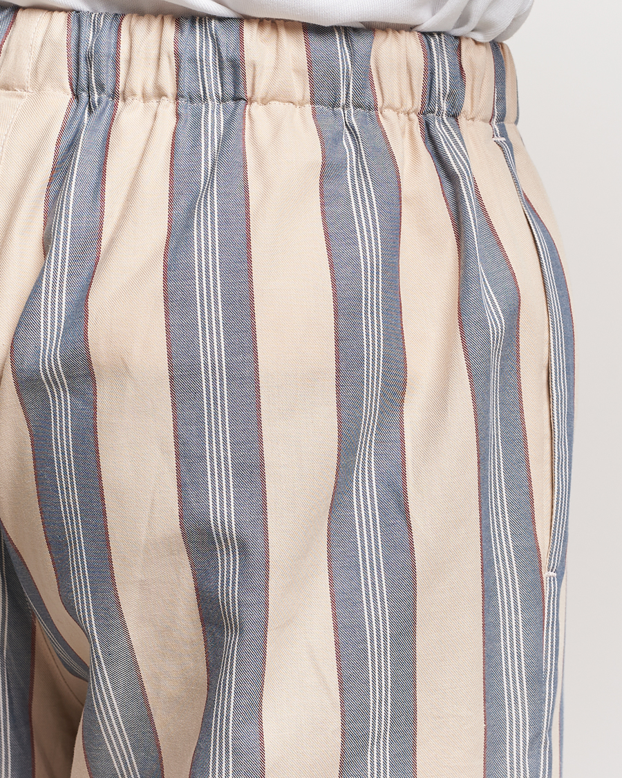 Herre | Pyjamaser og badekåper | Nufferton | Uno Old School Pyjama Set Beige/Blue