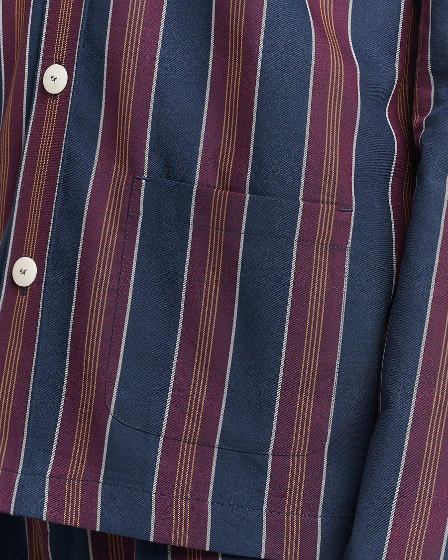 Herre | Pyjamaser og badekåper | Nufferton | Uno Old School Pyjama Set Navy/Orange