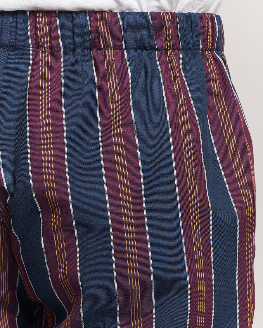 Herre | Pyjamaser og badekåper | Nufferton | Uno Old School Pyjama Set Navy/Orange