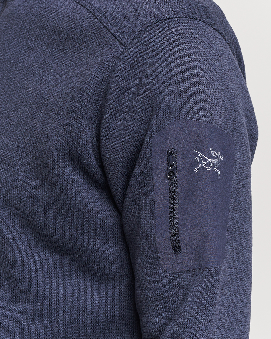 Herre | Gensere | Arc'teryx | Covert Half-Zip Black Sapphire Heather
