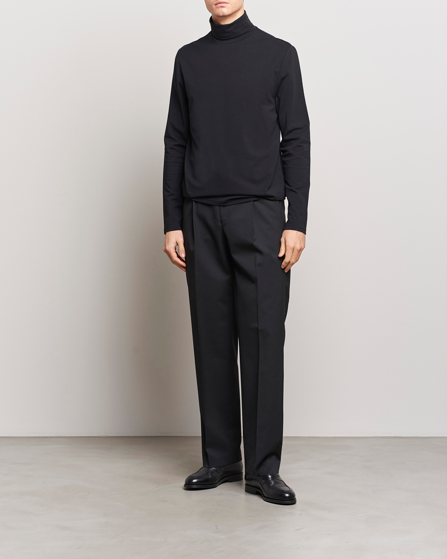 Herre | Gensere | Filippa K | 93 Turtleneck Tee Black