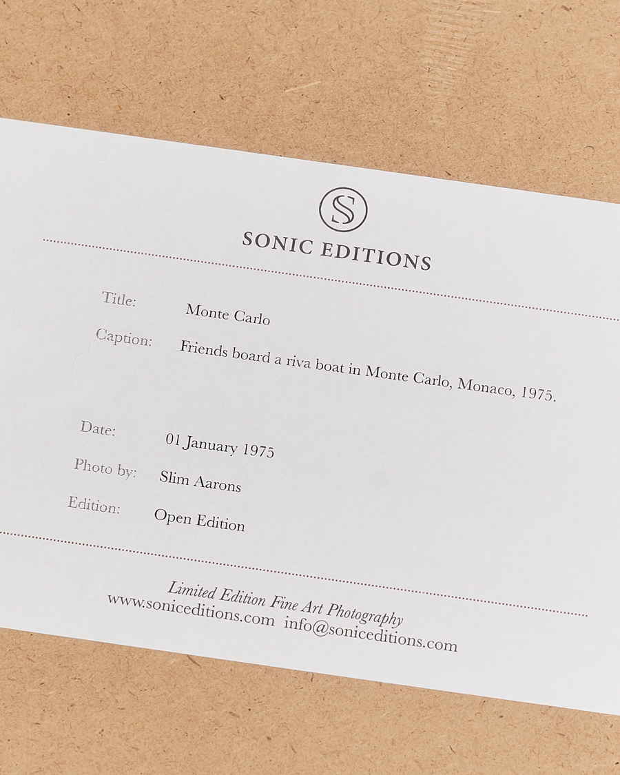 Herre | Bilder | Sonic Editions | Framed Slim Aarons Monte Carlo