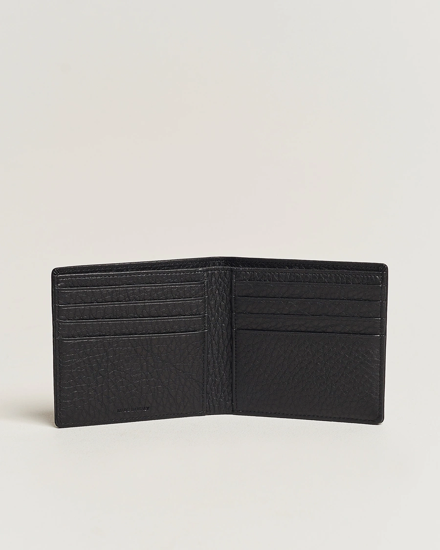 Herre | Canali | Canali | Grain Leather Wallet Black
