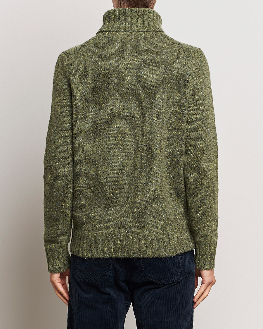 Herre | Gensere | Morris | Graham Knitted Rollneck Olive