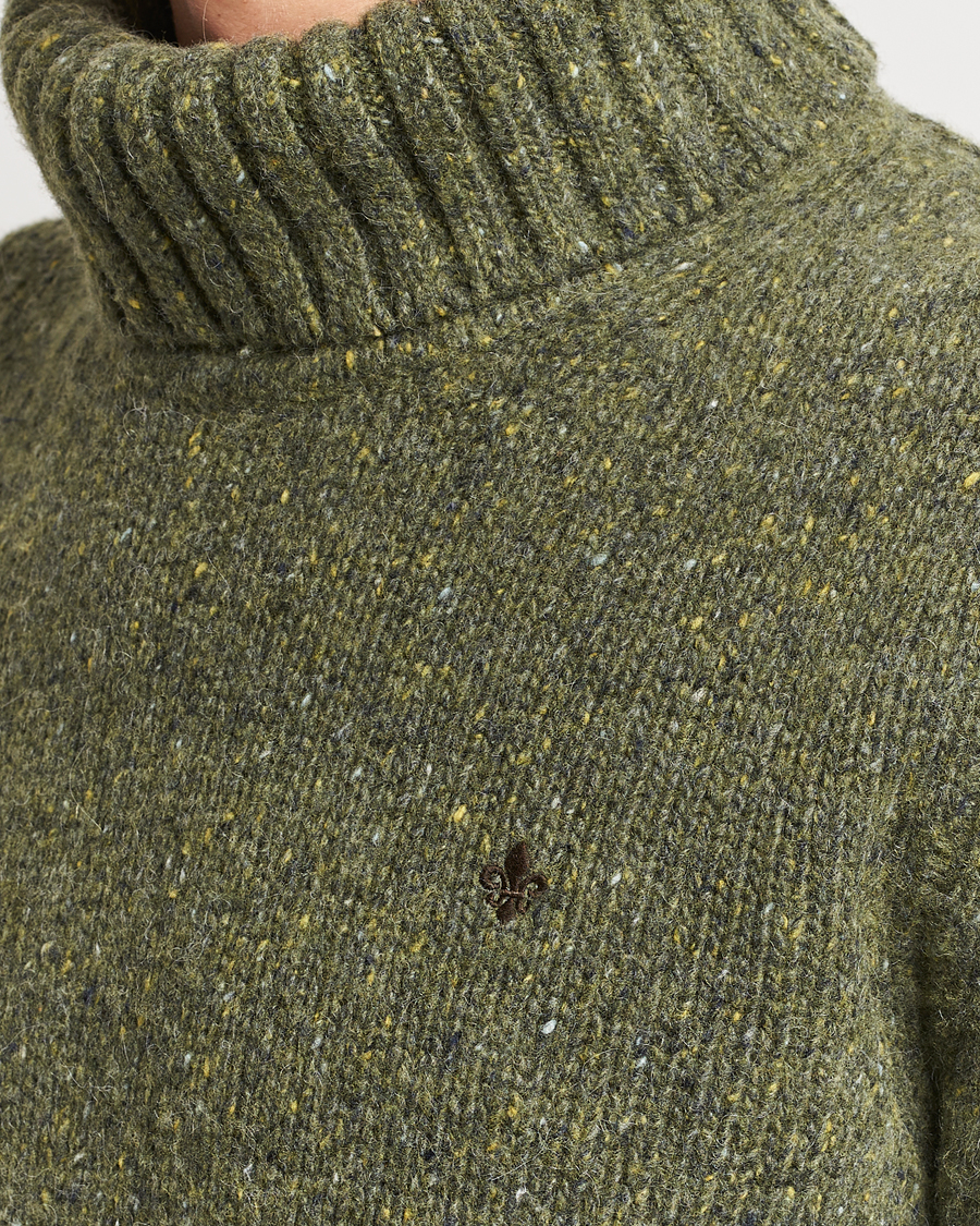 Herre | Gensere | Morris | Graham Knitted Rollneck Olive