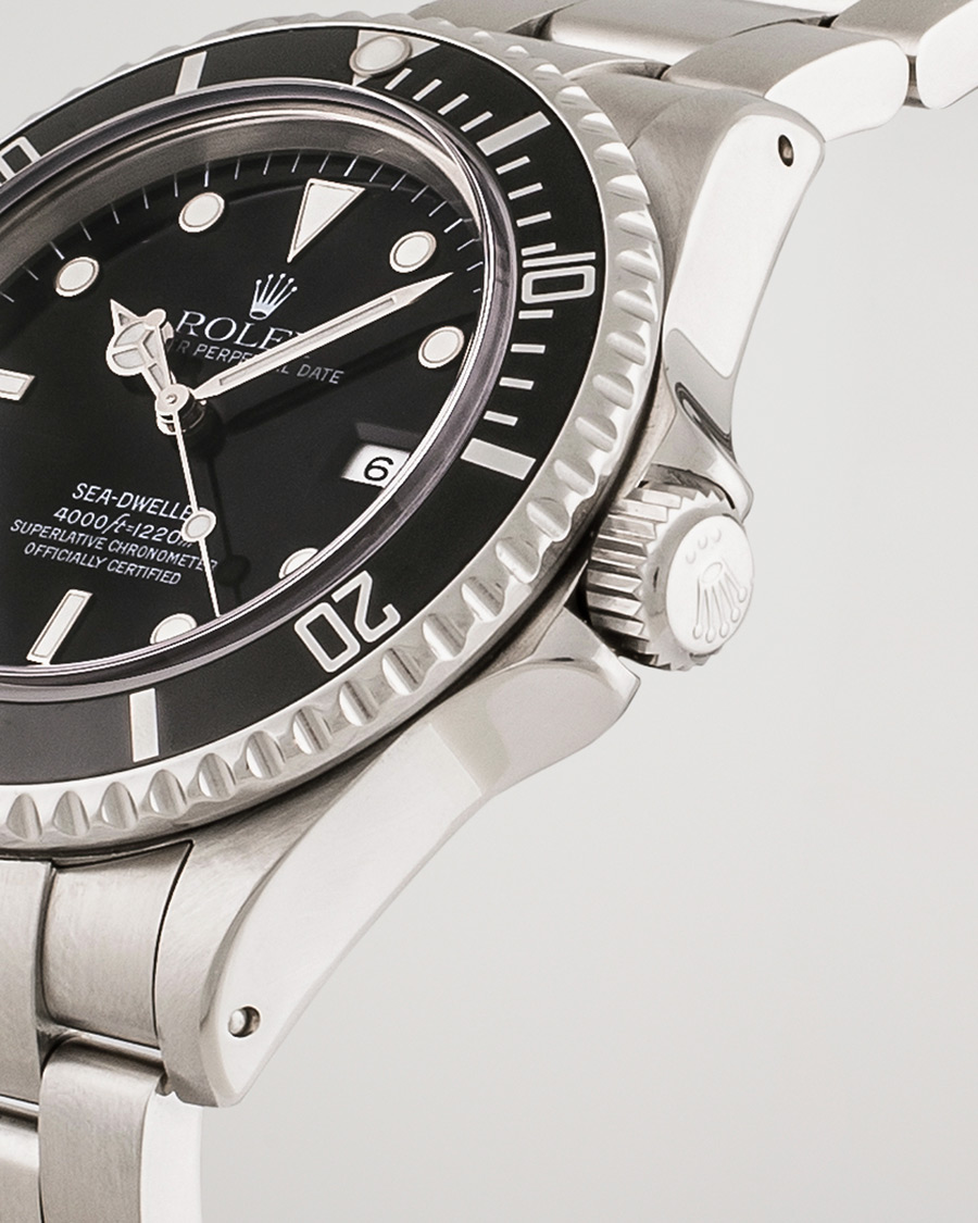 Herre | Pre-Owned & Vintage Watches | Rolex Pre-Owned | Sea Dweller 16600 Oyster Perpetual Steel Black Steel Black