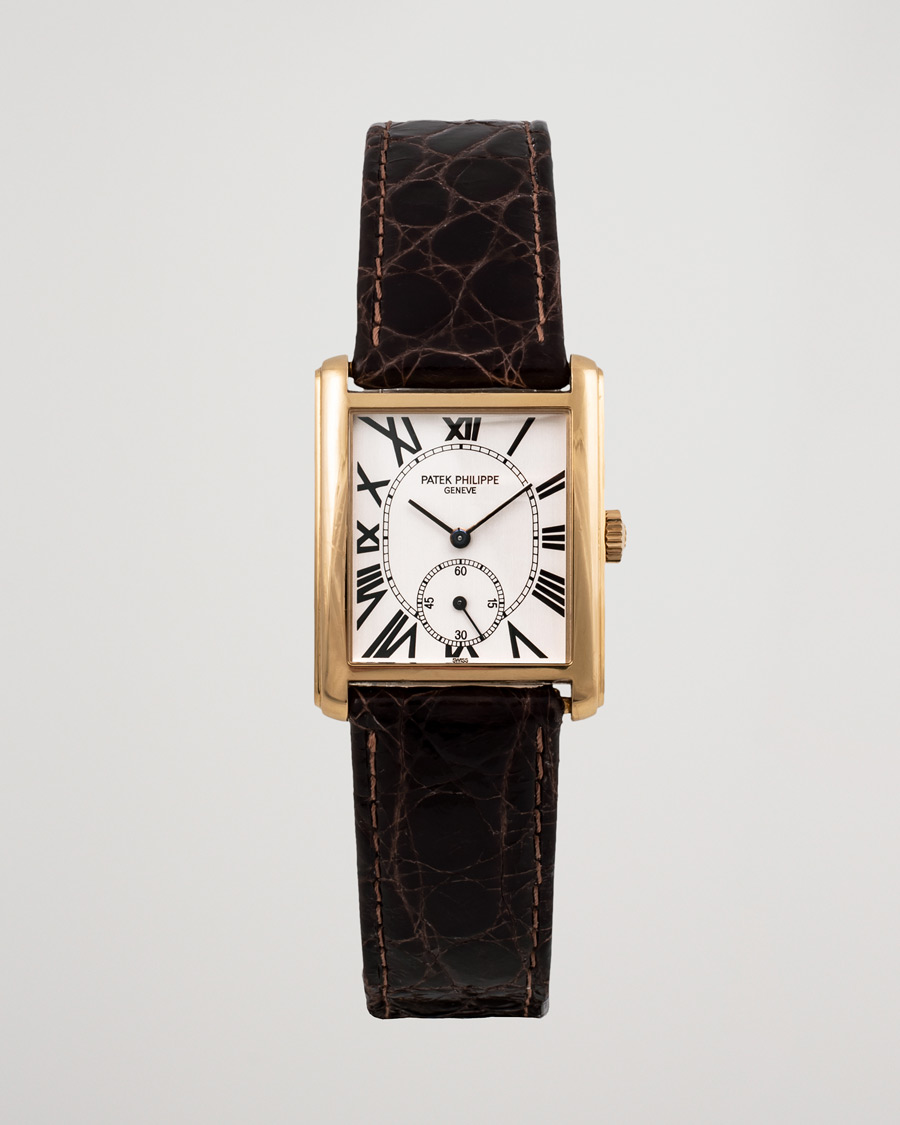 Herre | Patek Philippe Pre-Owned Gondolo 18K 5014J-013 Gold White | Patek Philippe Pre-Owned | Gondolo 18K 5014J-013 Gold White