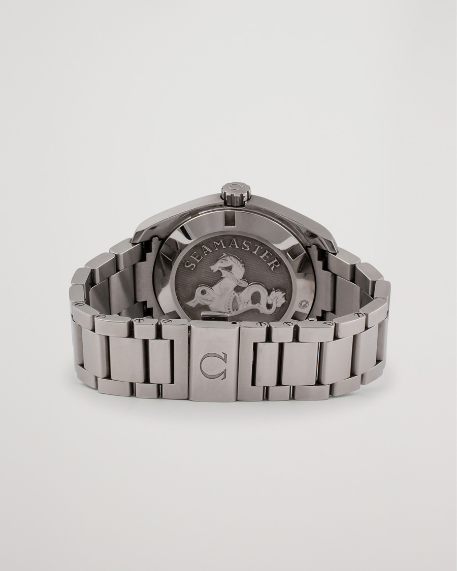 Herre | Omega Pre-Owned Seamaster Aqua Terra Steel White | Omega Pre-Owned | Seamaster Aqua Terra Steel White