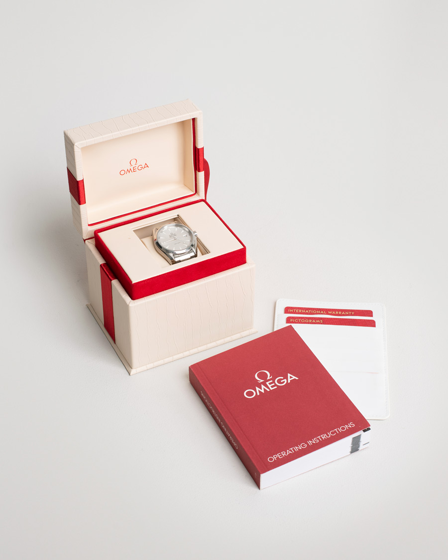Herre | Omega Pre-Owned Seamaster Aqua Terra Steel White | Omega Pre-Owned | Seamaster Aqua Terra Steel White