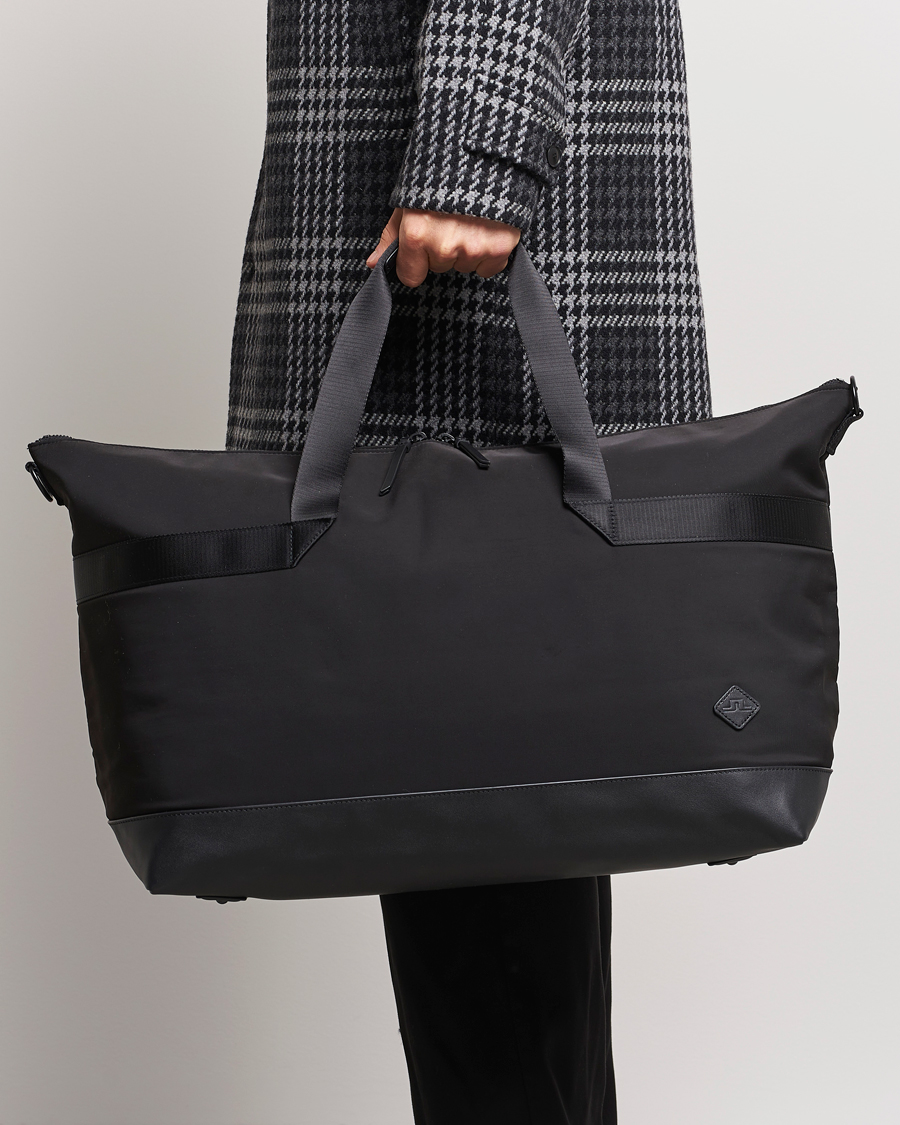 Herre | Weekendbager | J.Lindeberg | Walt Nylon Weekender Black