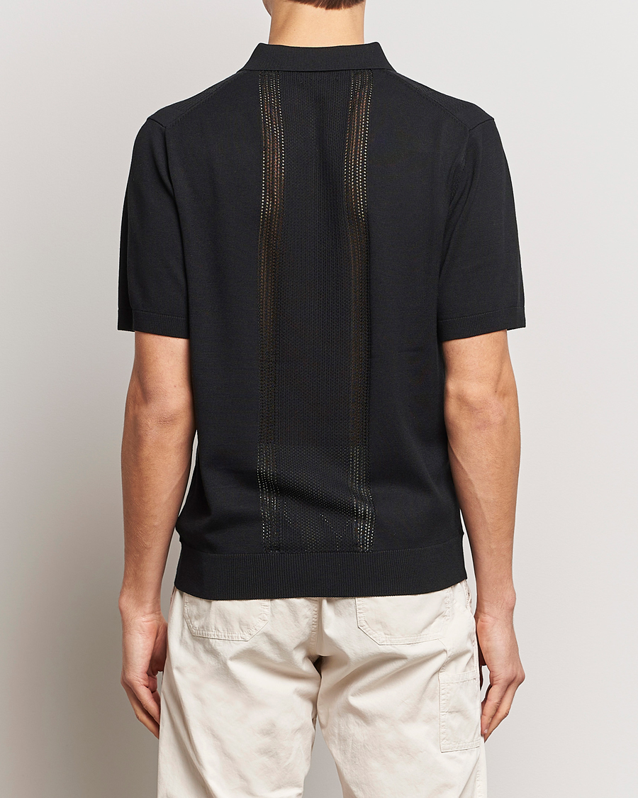 Herre | Pikéer | J.Lindeberg | Ryce Texture Blocking Polo Black