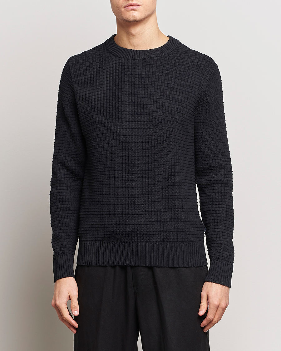 Herre | Business & Beyond | J.Lindeberg | Archer Structure Sweater Black