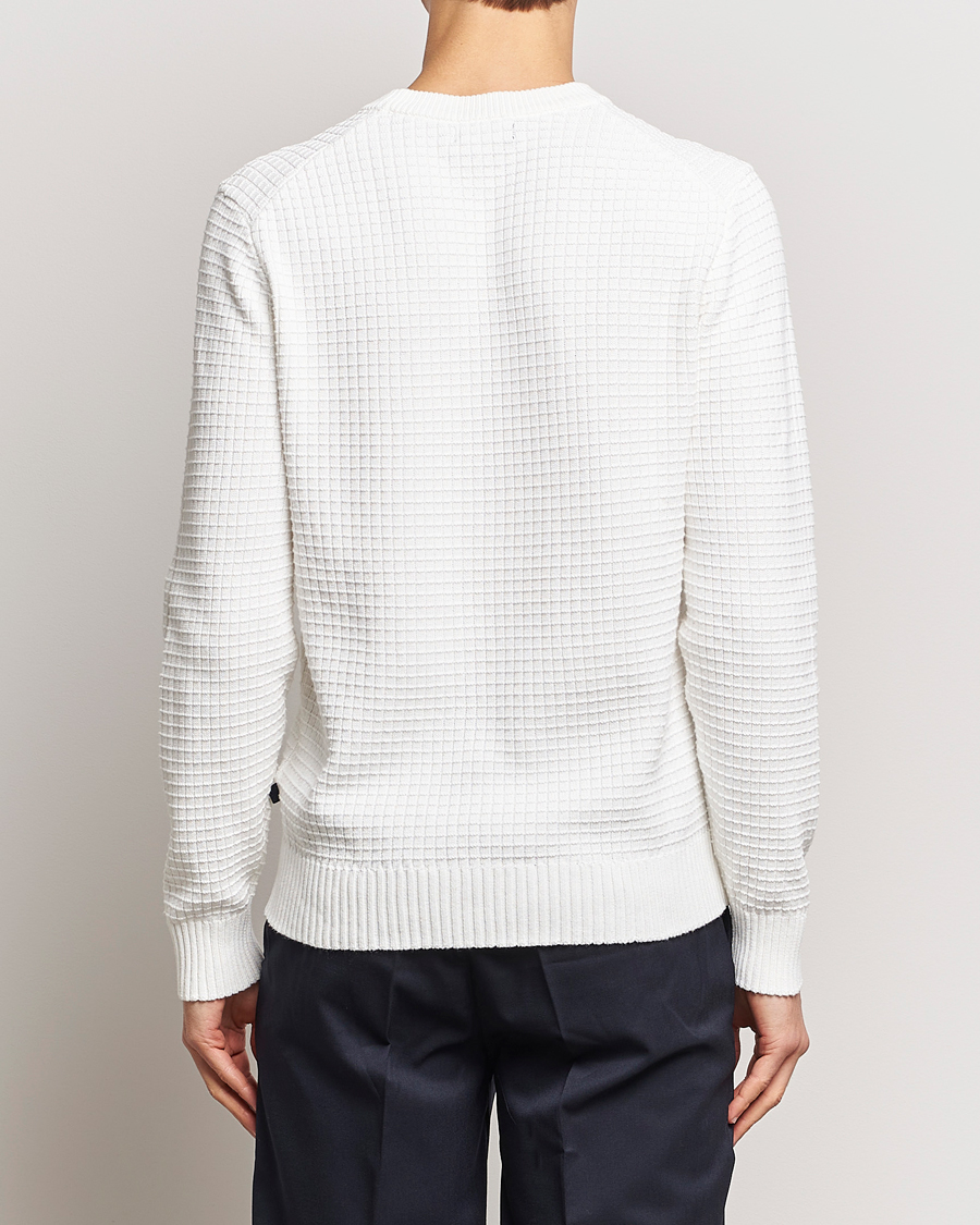 Herre | Gensere | J.Lindeberg | Archer Structure Sweater Cloud White