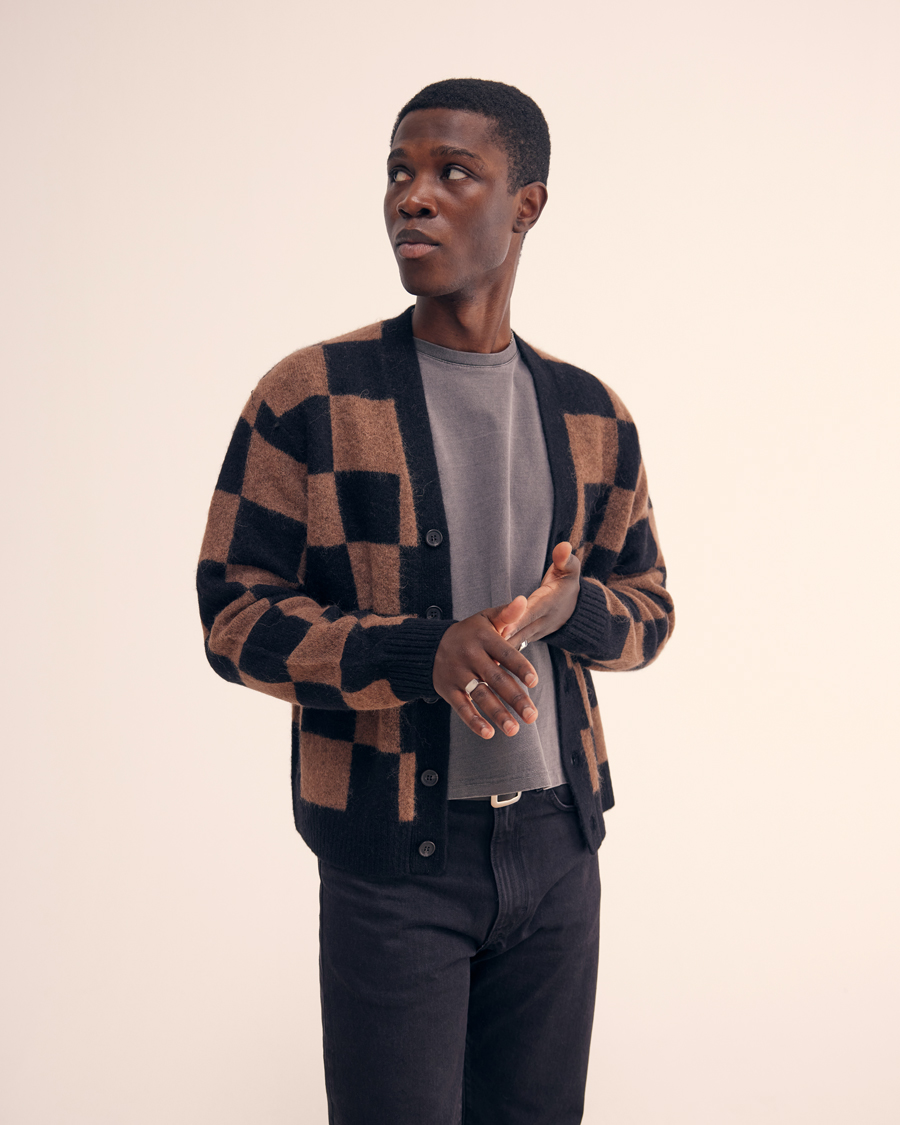 Herre | Gensere | J.Lindeberg | Sammy Knitted Cardigan Black