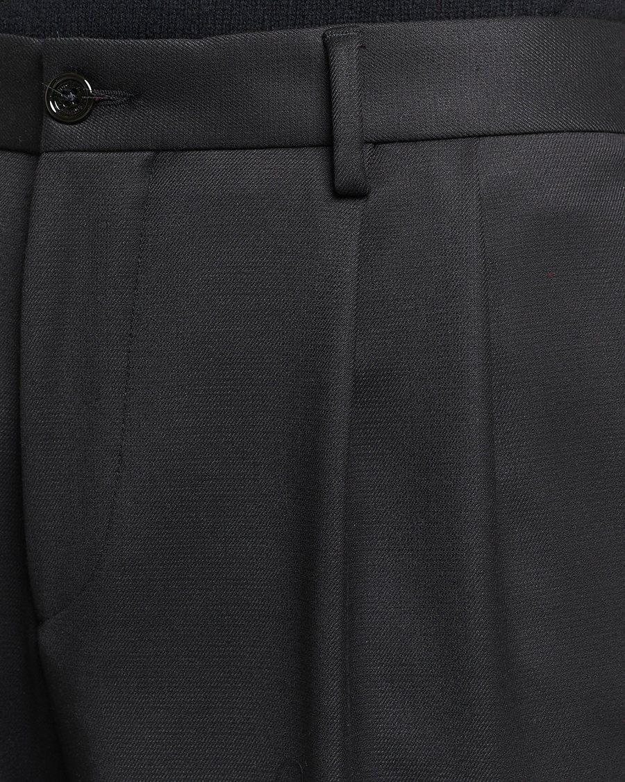 Herre | Bukser | J.Lindeberg | Haij Double Pleat Pants Black