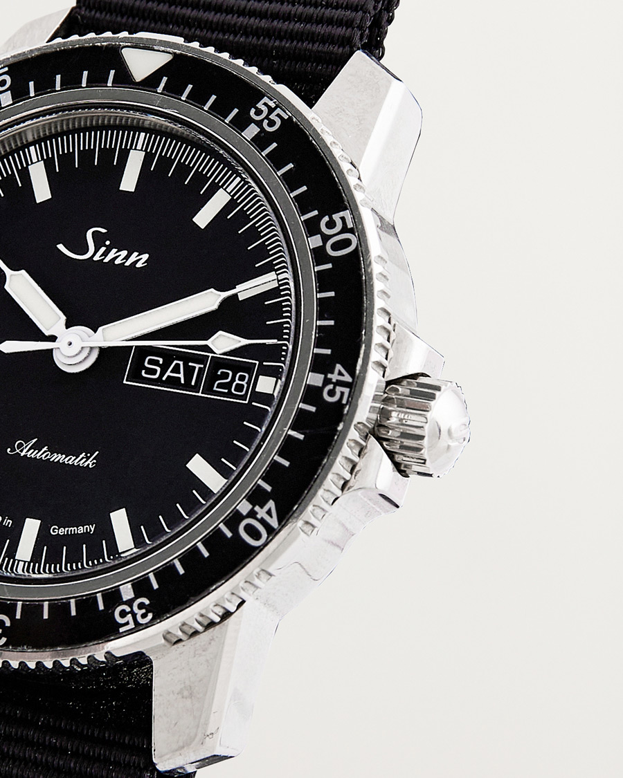 Herre | Pre-Owned & Vintage Watches | Sinn Pre-Owned | Pilot watch 104 Steel Black