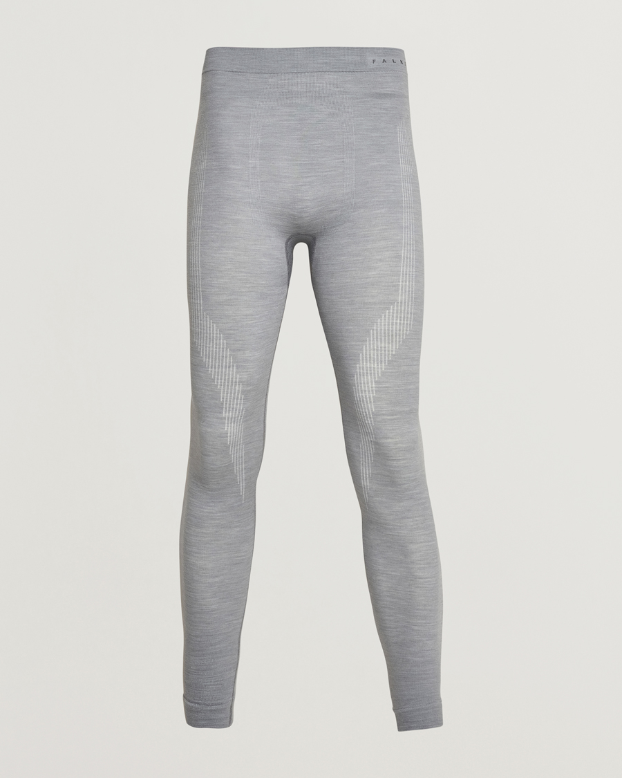 Herre | Undertøy | Falke Sport | Falke Wool Tech Tights Grey Heather