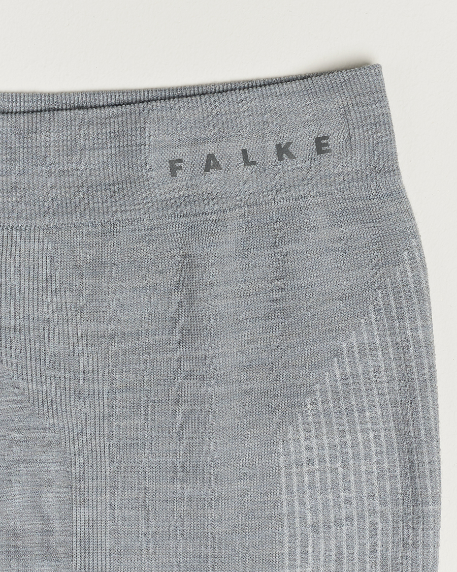 Herre | Undertøy | Falke Sport | Falke Wool Tech Tights Grey Heather