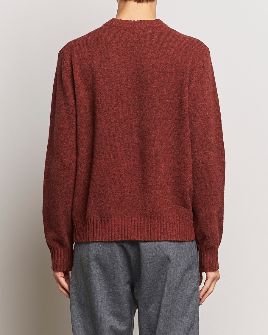 Herre | Gensere | A Day's March | Marlow Lambswool Crew Zinfandel