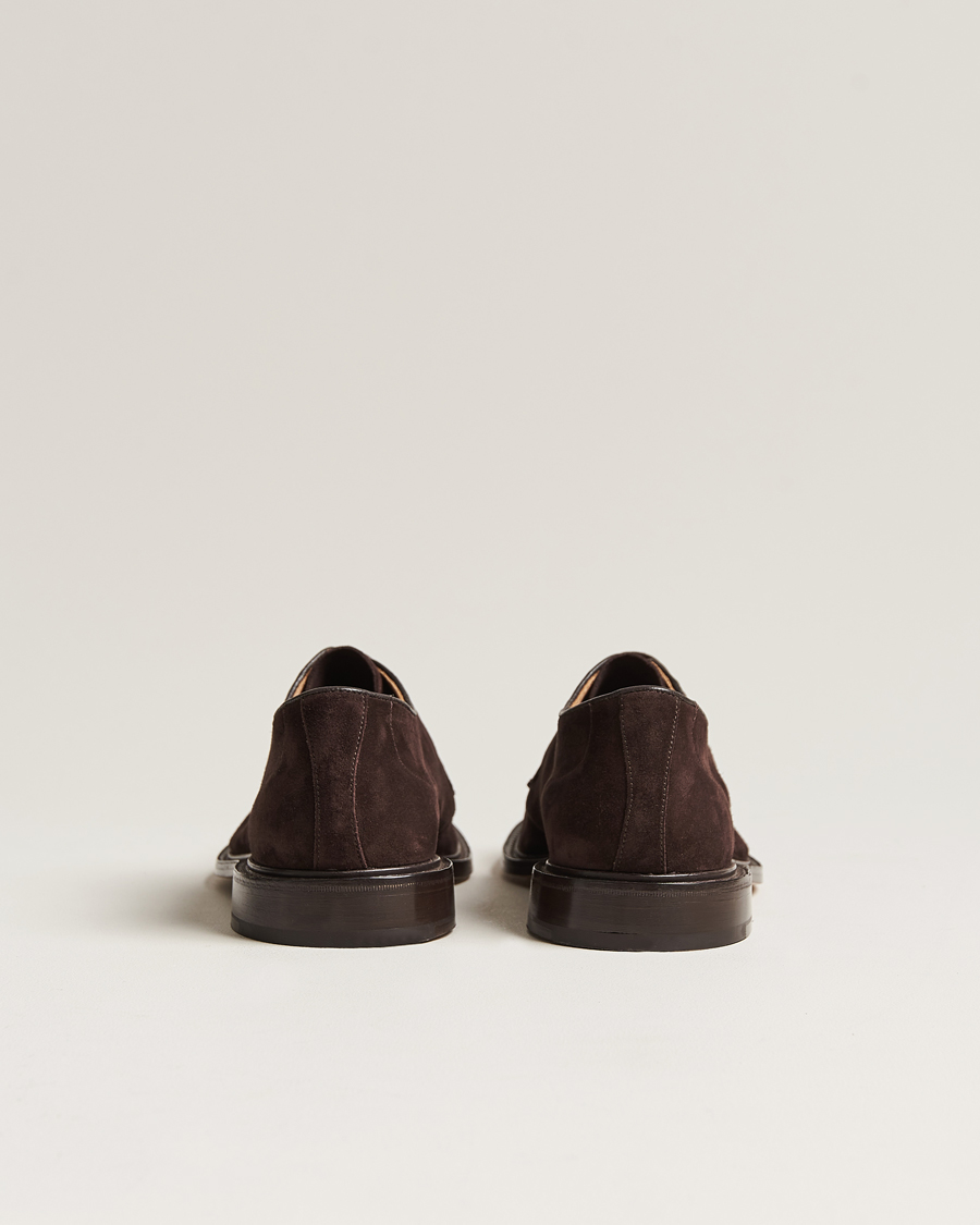 Herre | Derbys | Tricker's | Robert Derby Shoes Coffee Suede