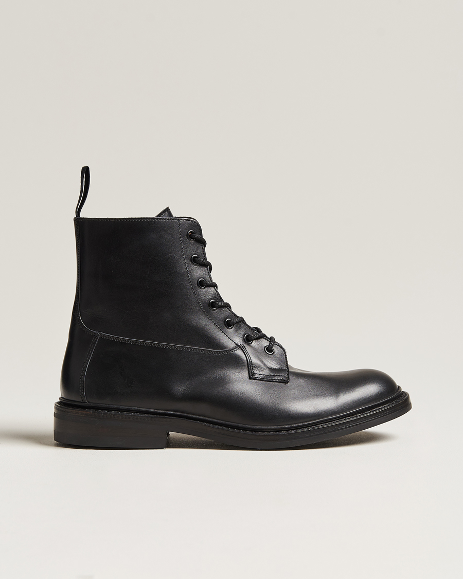 Herre | Støvler | Tricker's | Burford Dainite Country Boots Black Calf