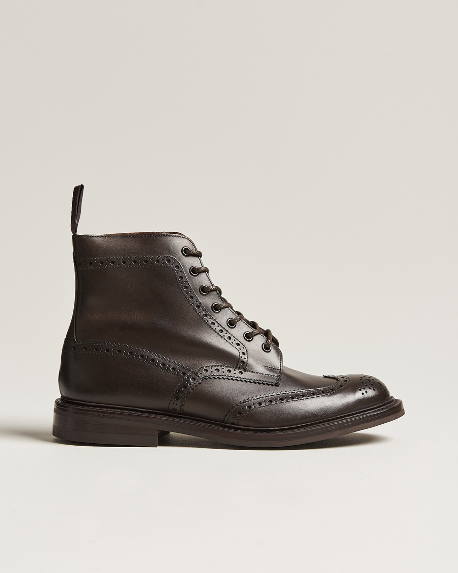 Herre | Støvler | Tricker's | Stow Dainite Country Boots Espresso Calf