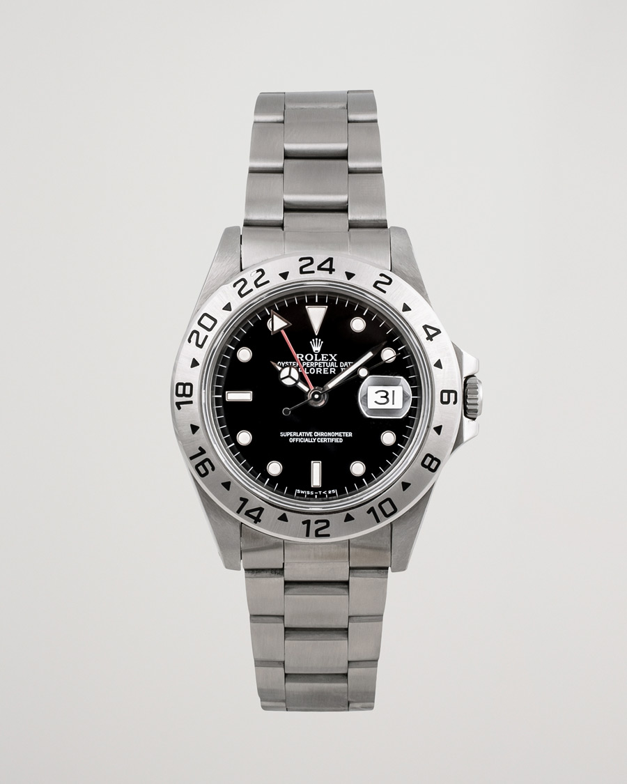 Herre | Pre-Owned & Vintage Watches | Rolex Pre-Owned | Explorer II 16570 Steel Black