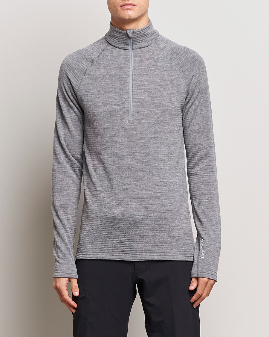 Herre | Gensere | Houdini | Desoli Merino Thermal Half-Zip College Grey