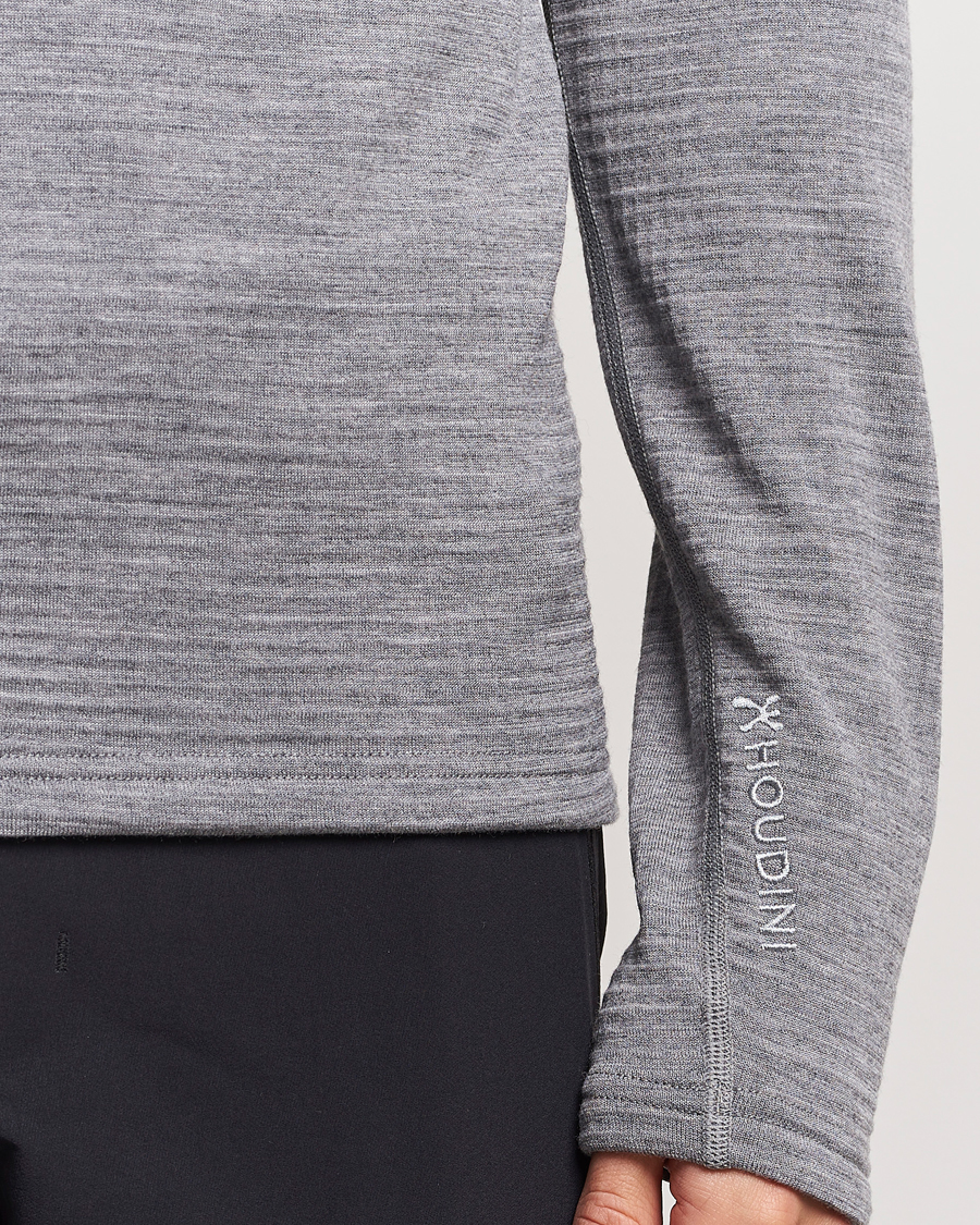 Herre | Gensere | Houdini | Desoli Merino Thermal Half-Zip College Grey