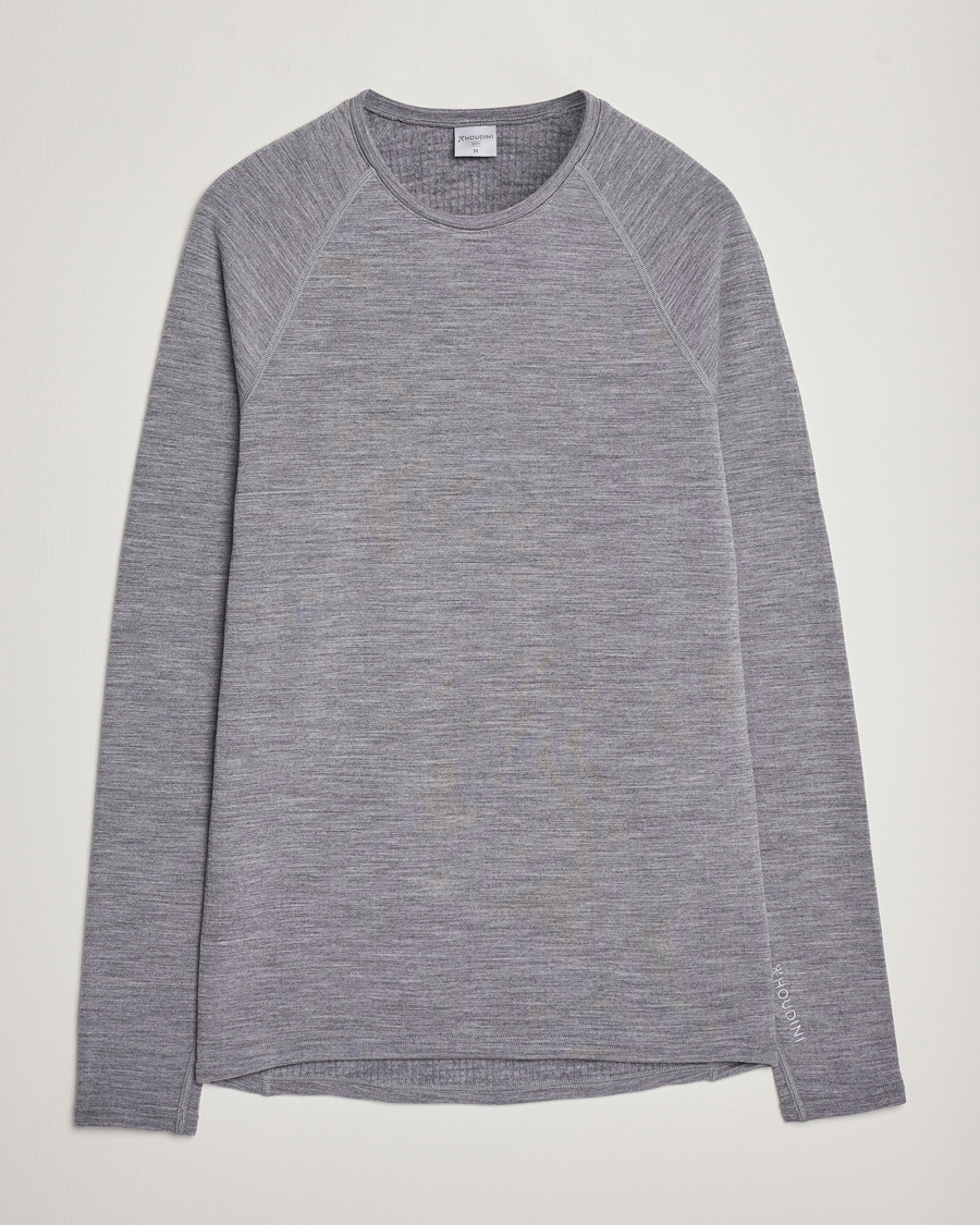 Herre | Gensere | Houdini | Desoli Merino Thermal Crew College Grey