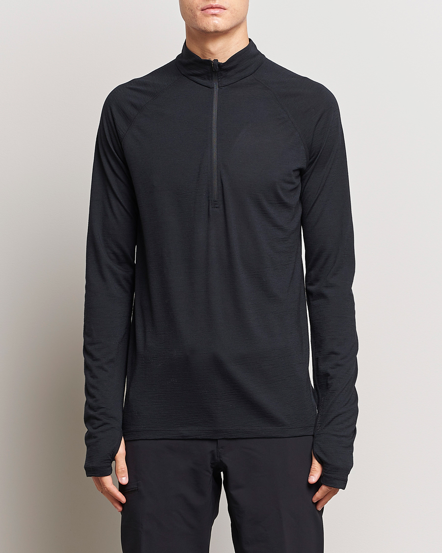 Herre | Gensere | Houdini | Desoli Merino Light Half Zip True Black