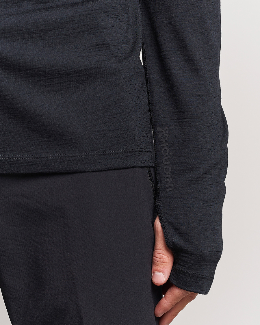 Herre | Gensere | Houdini | Desoli Merino Light Half Zip True Black