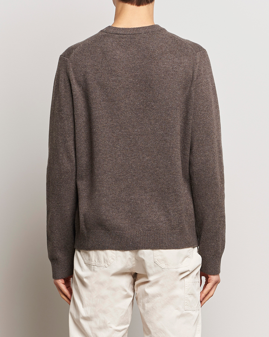 Herre | Gensere | Samsøe Samsøe | Isak Merino Knitted Sweater Major Brown