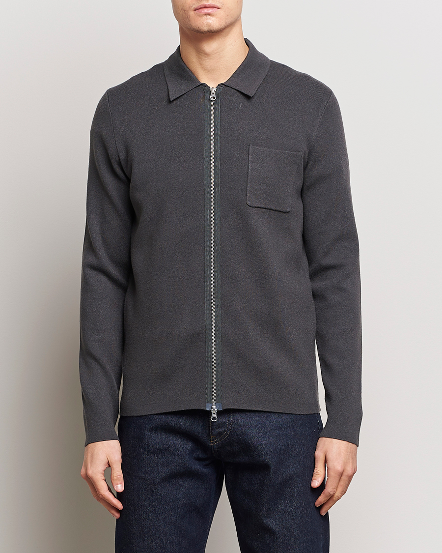 Herre |  | Samsøe & Samsøe | Guna Full Zip Volcanic Ash