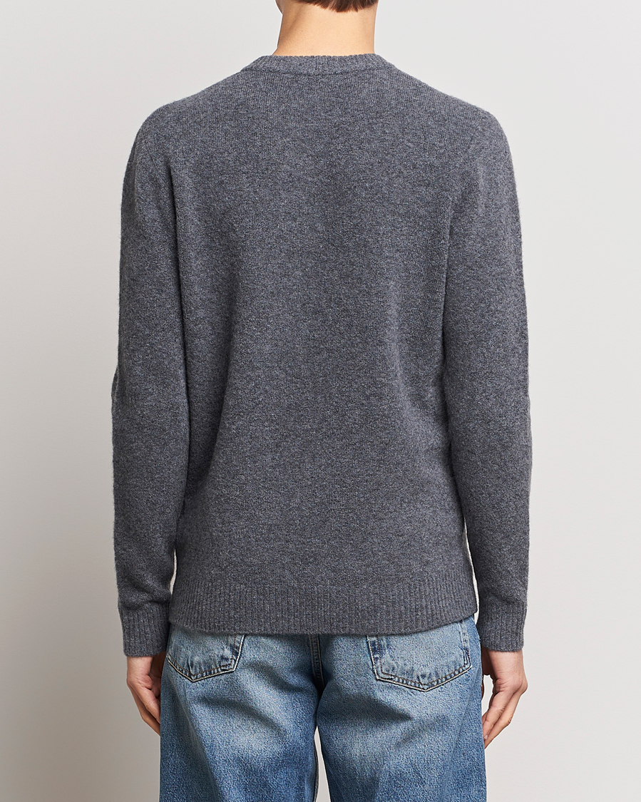 Herre | Gensere | Samsøe Samsøe | Butler Yak Crew Neck Dark Grey Melange
