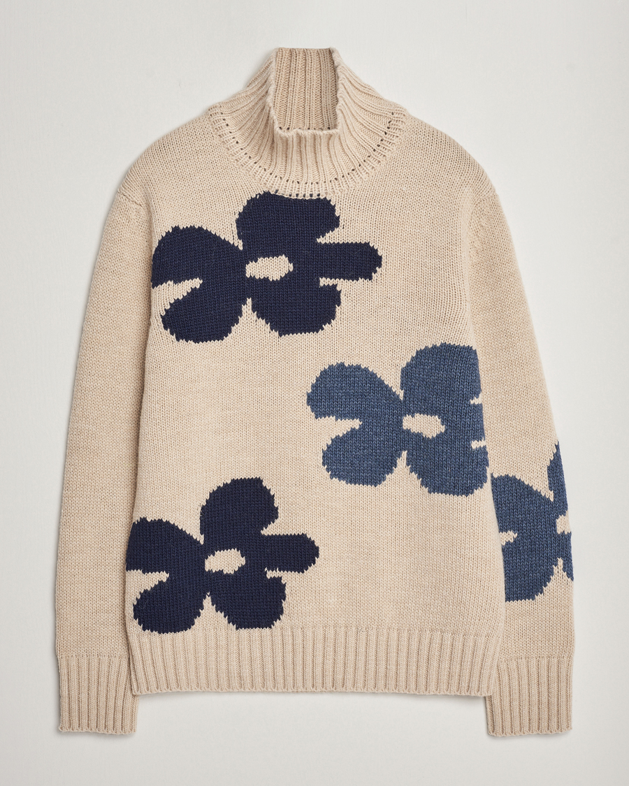 Herre | Gensere | NN07 | Douglas Alpaca Polo Ecru