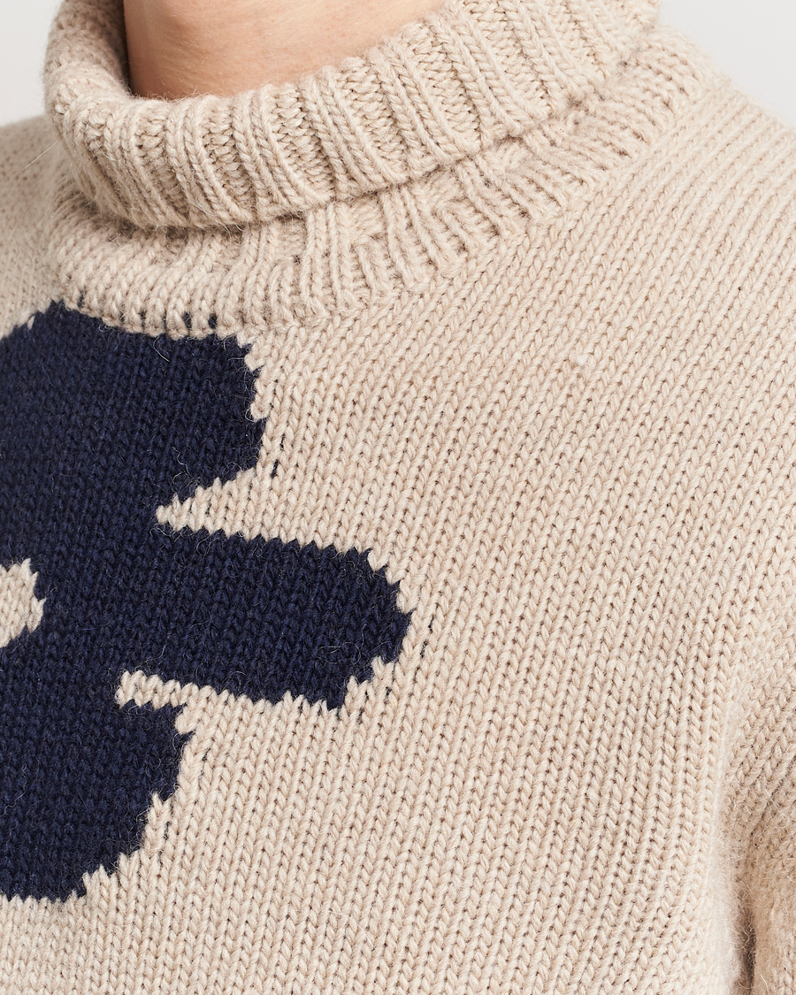Herre | Gensere | NN07 | Douglas Alpaca Polo Ecru