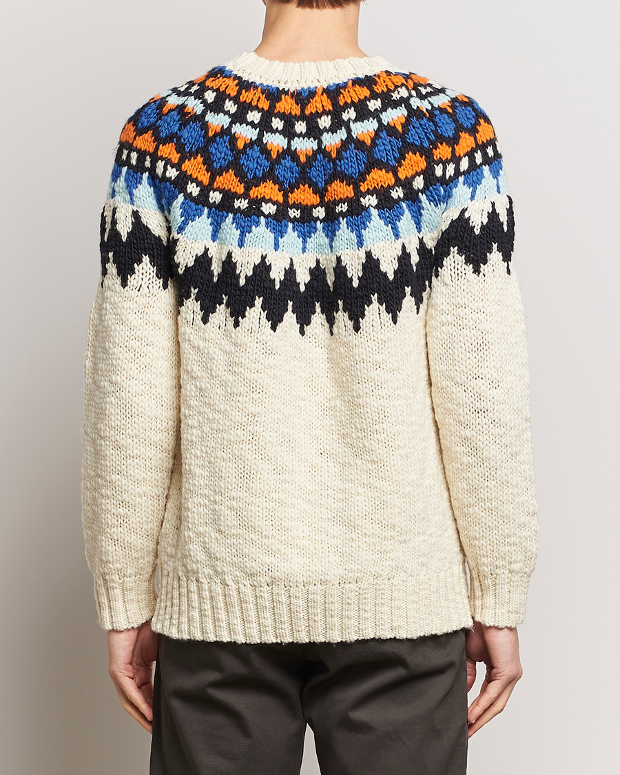 Herre | Gensere | NN07 | Felix Nordic Wool Sweater Ecru Multi